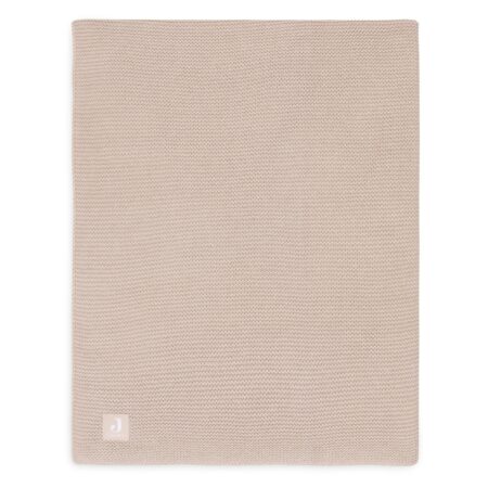 Jollein - Deken Ledikant 100x150cm Basic Knit Wild Rose
