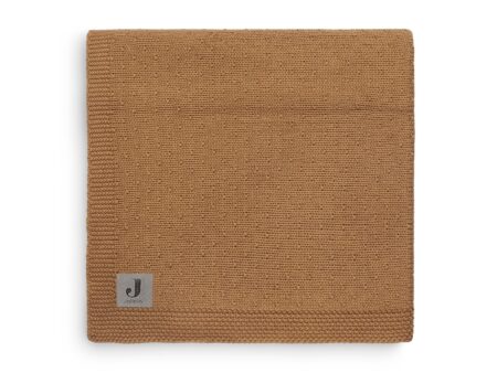 Jollein - Deken Ledikant 100x150cm Bliss Knit - Caramel