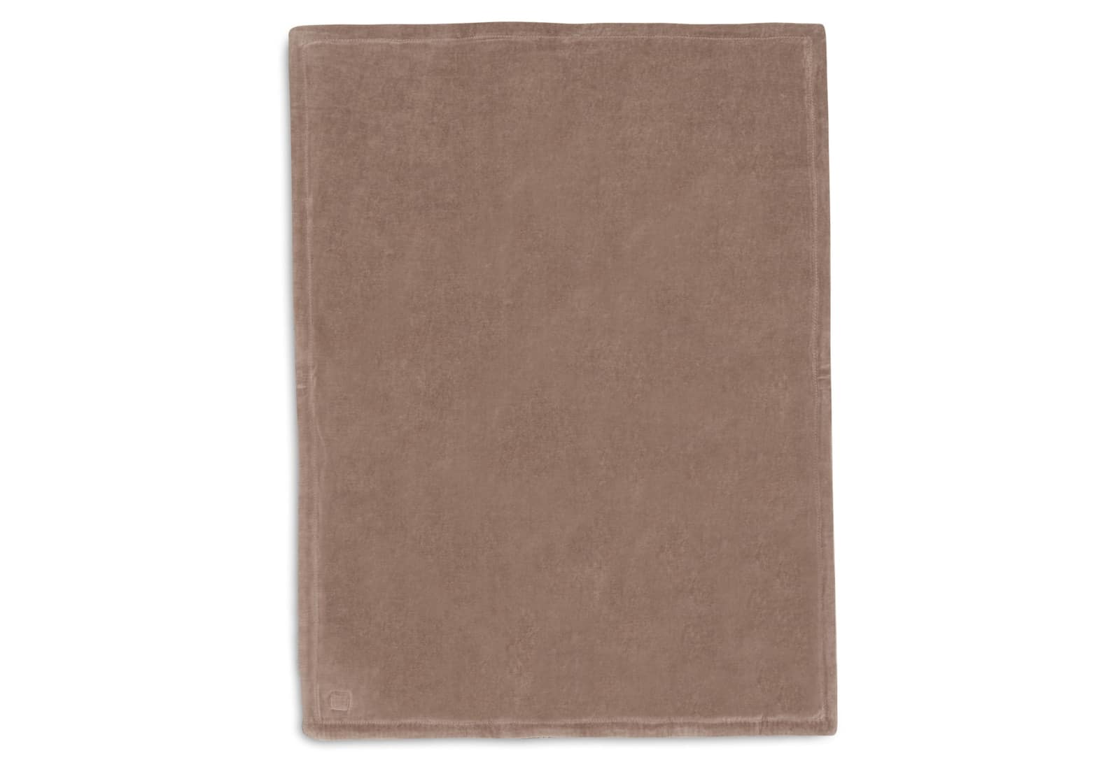 Jollein - Deken Ledikant 100x150cm Box Knit - Milky Coffee/Velvet - GOTS