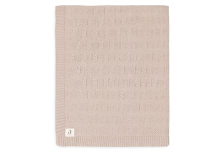 Jollein - Deken Ledikant 100x150cm Grain Knit Wild Rose