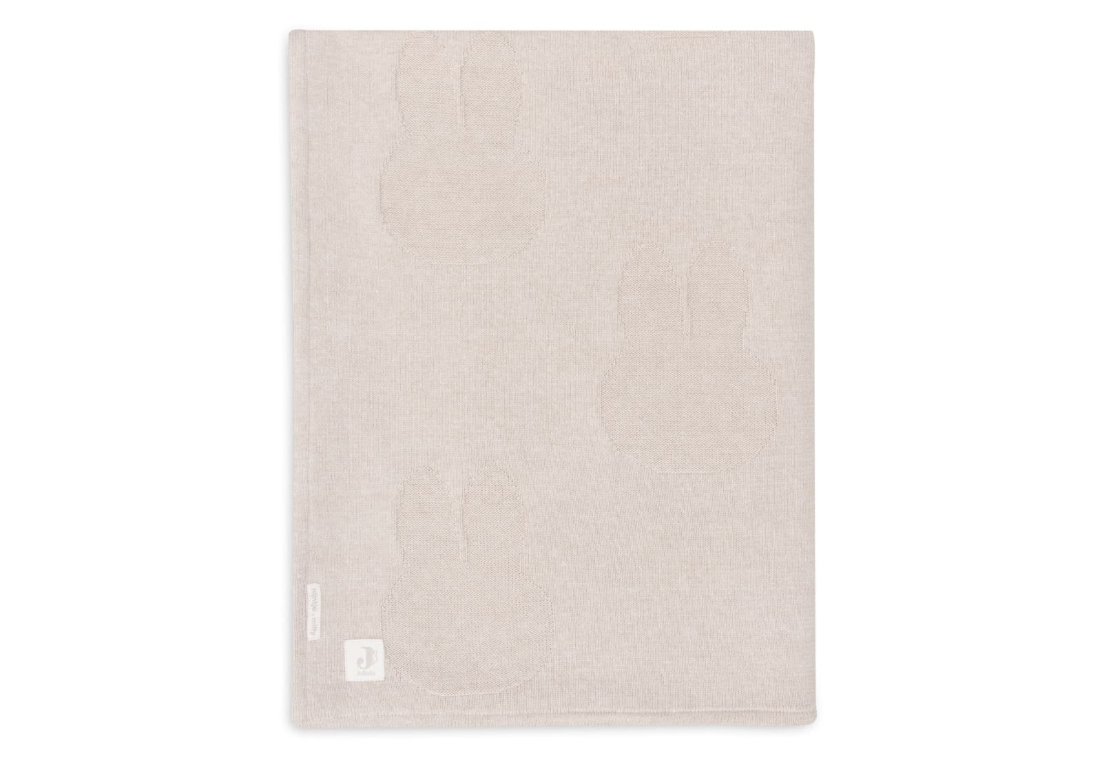 Jollein - Deken Ledikant 100x150cm Miffy Nougat/Coral Fleece