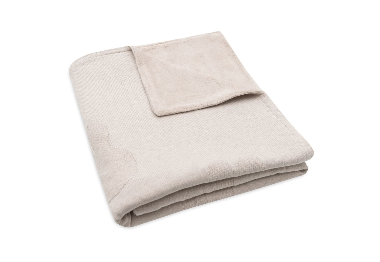 Jollein - Deken Ledikant 100x150cm Miffy Nougat/Coral Fleece