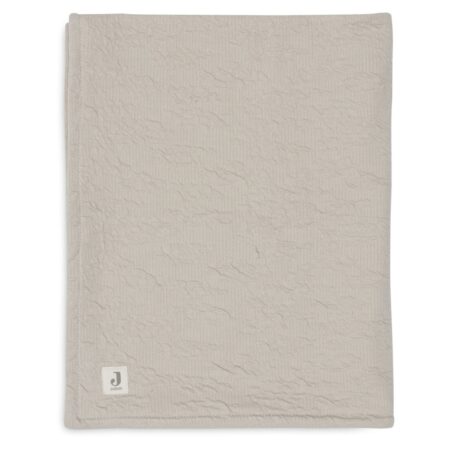 Jollein - Deken Ledikant 100x150cm Soft Waves Nougat/Velvet