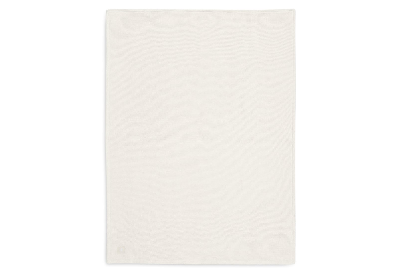 Jollein - Deken Wieg 75x100cm Basic knit Ivory/Coral Fleece