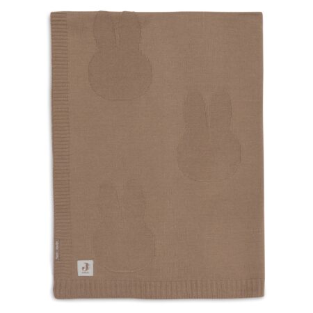 Jollein - Deken Wieg 75x100cm Miffy - Biscuit