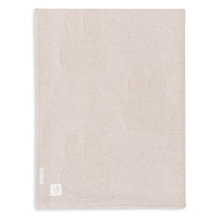 Jollein - Deken Wieg 75x100cm Miffy Nougat/Coral Fleece