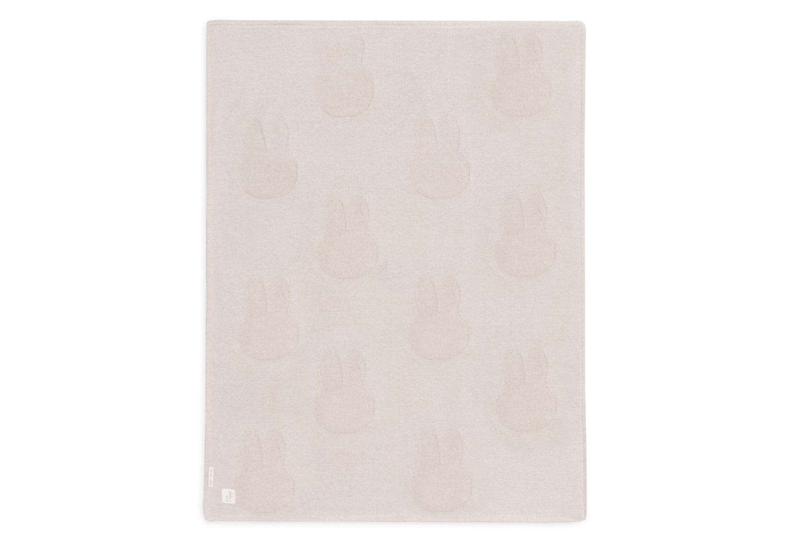 Jollein - Deken Wieg 75x100cm Miffy Nougat/Coral Fleece