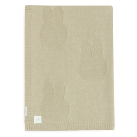Jollein - Deken Wieg 75x100cm Miffy Olive Green