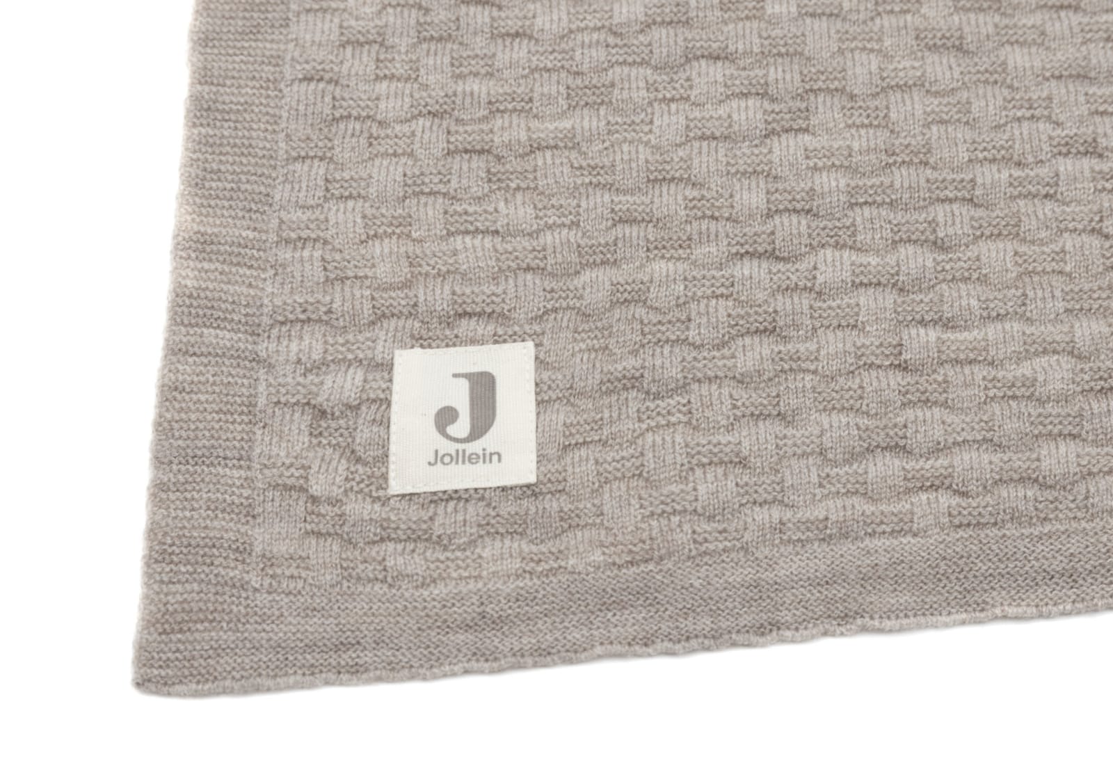 Jollein - Deken Wieg 75x100cm Weave Knit Merino wool Funghi