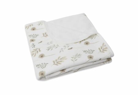 Jollein - Deken Wieg Jersey 75x100cm Wild Flowers