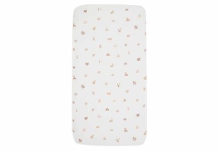 Jollein - Hoeslaken Jersey 40/50x80/90cm - Animal Friends