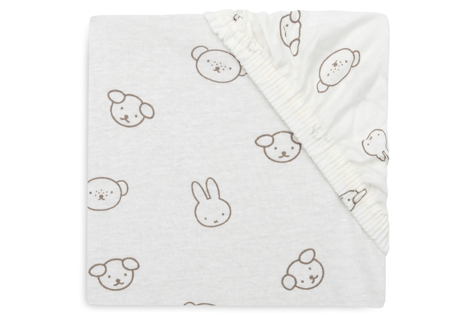 Jollein - Hoeslaken Jersey 40/50x80/90cm - Miffy and Friends