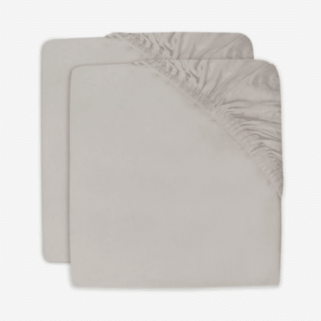 Jollein - Hoeslaken Jersey 40/50x80/90cm Nougat (2pack)