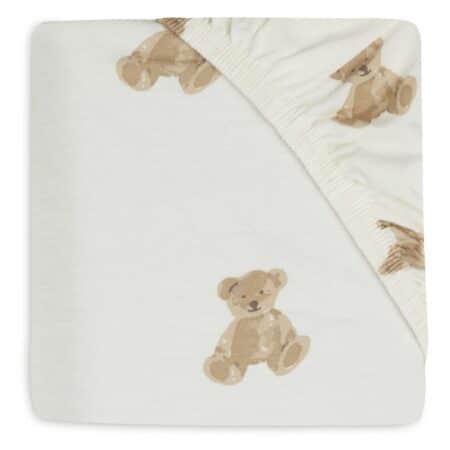 Jollein - Hoeslaken Jersey 40/50x80/90cm Teddy Bear