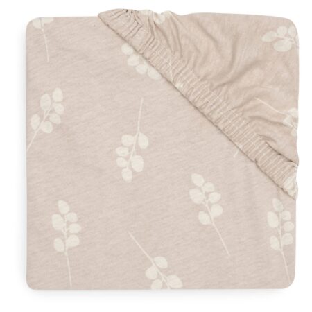 Jollein - Hoeslaken Jersey 40/50x80/90cm Twig Wild Rose