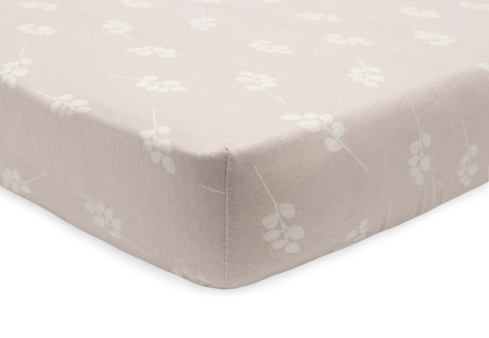 Jollein - Hoeslaken Jersey 40/50x80/90cm Twig Wild Rose