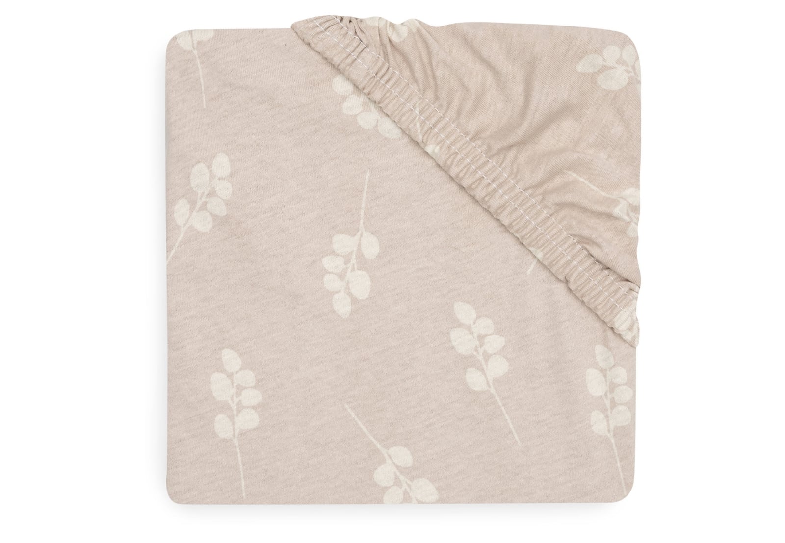 Jollein - Hoeslaken Jersey 40/50x80/90cm Twig Wild Rose