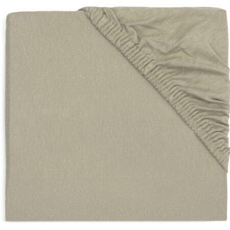 Jollein - Hoeslaken Jersey 60x120cm Olive Green