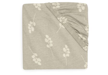 Jollein - Hoeslaken Jersey 60x120cm Twig Olive Green