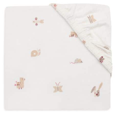 Jollein - Hoeslaken Jersey 70/75x140/150cm - Animal Friends