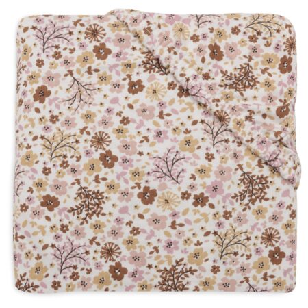 Jollein - Hoeslaken Jersey 70/75x140/150cm - Flower Fairies