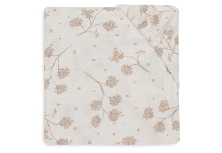 Jollein - Hoeslaken Jersey 70/75x140/150cm - Leafy Dreams