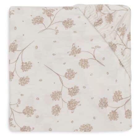 Jollein - Hoeslaken Jersey 70/75x140/150cm - Leafy Dreams