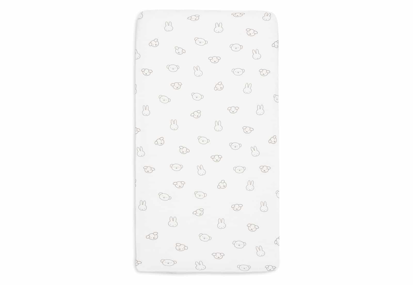 Jollein - Hoeslaken Jersey 70/75x140/150cm - Miffy and Friends