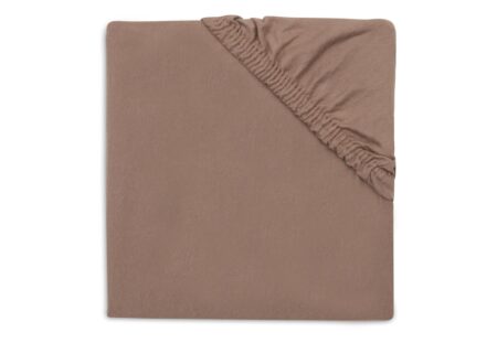 Jollein - Hoeslaken Jersey 70/75x140/150cm - Milky Coffee