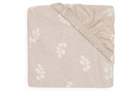 Jollein - Hoeslaken Jersey 70x140/75x150cm Twig Wild Rose