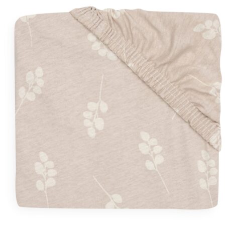Jollein - Hoeslaken Jersey 70x140/75x150cm Twig Wild Rose