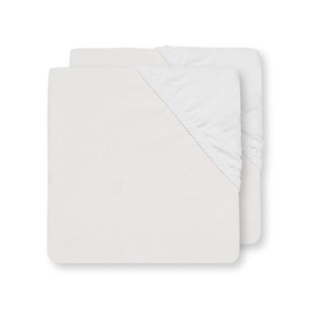 Jollein - Hoeslaken Wieg Jersey 50x90cm - Wit