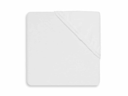 Jollein - Hoeslaken molton 50x90cm Wit