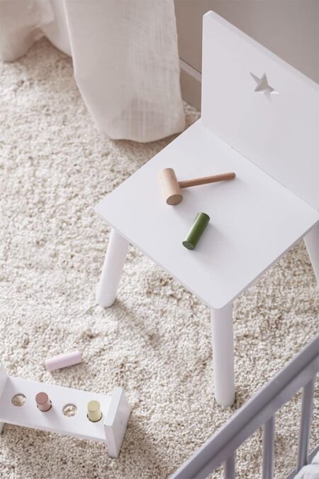 Kids Concept - Stoel Ster wit new 2019