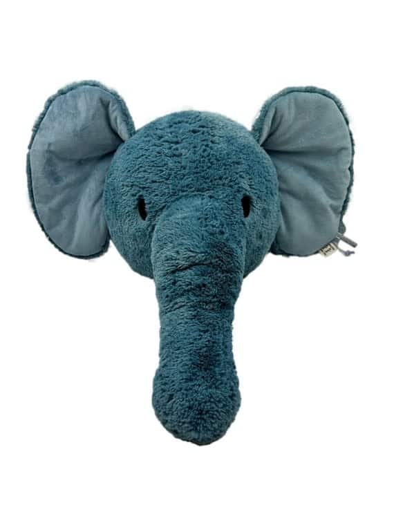 Label Label - Wall Decoration - Elephant Elly - Blue