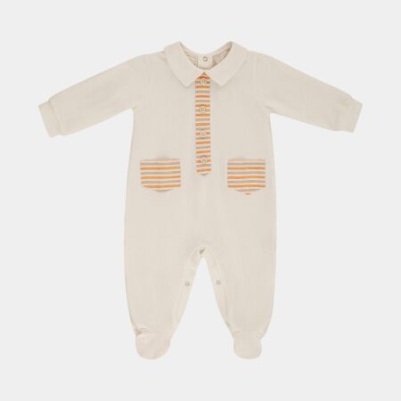 Lalalu - Babypakje Jersey - oranje/beige