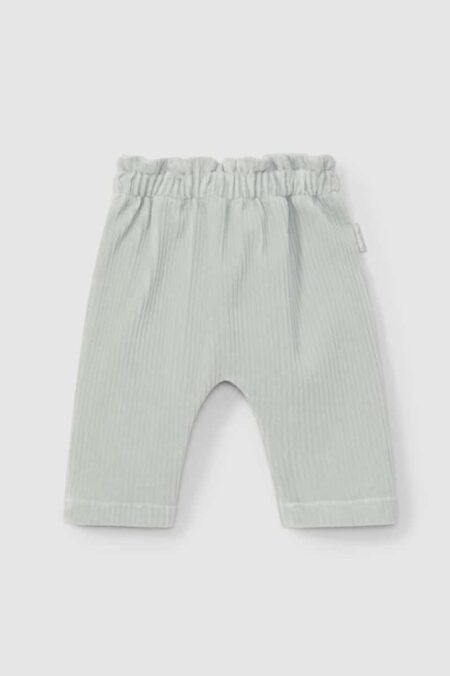 Laranjihna - Broek velours Mint Blue