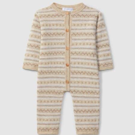 Laranjihna - Jacquard knit set