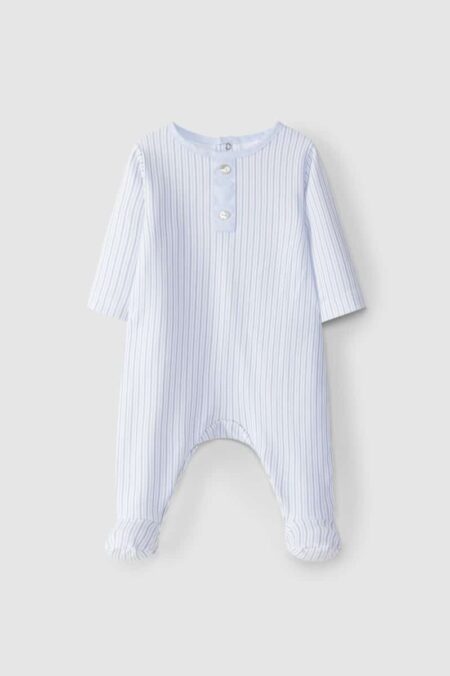 Laranjinha - Babypakje streepjes - blauw