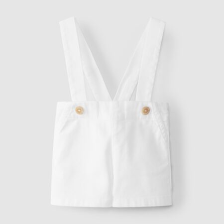 Laranjinha - Salopette Short - White