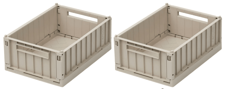 Liewood - Weston small storage box 2 pack - Sandy