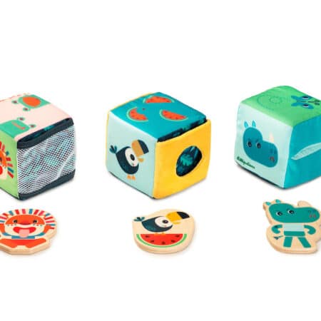 Lilliputiens - Verstoppertje in de jungle - kubussen