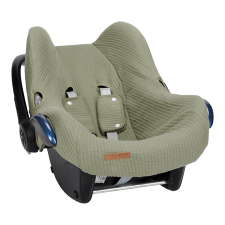 Little Dutch - Hoes autostoeltje 0+ Pure Olive