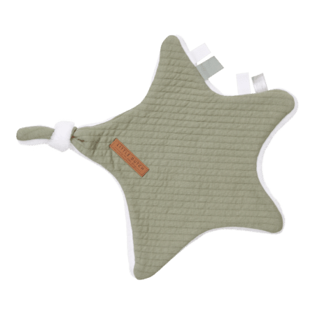 Little Dutch - Knuffeldoek ster Pure Olive