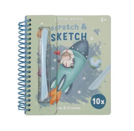 Little Dutch - Kras- en schetsboek Jim & Friends