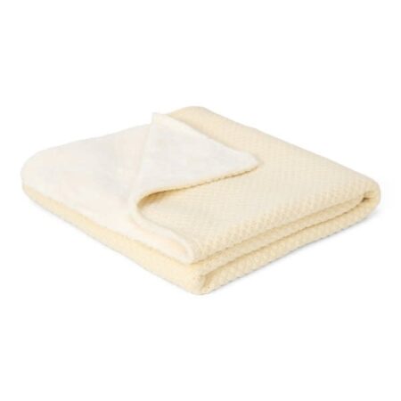 Little Dutch - Ledikantdeken gebreid - Pure Soft White