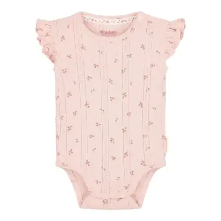 Little Dutch - Romper mouwloos - Roze - Fairy Flowers