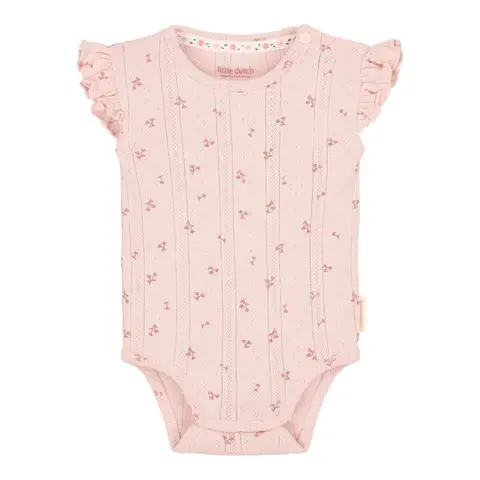 Little Dutch - Romper mouwloos - Roze - Fairy Flowers