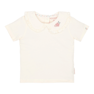 Little Dutch - T-shirt korte mouw Creme