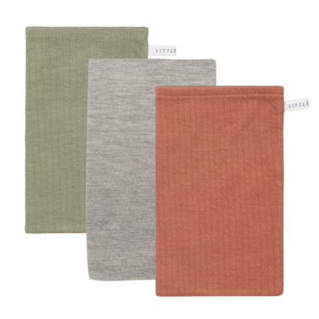 Little Dutch - Washandjes set Pure Olive